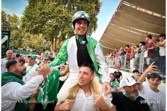 PALIO DI ASTI anno 2026 - 6 settembre 2026 Vince il rione San Martino San Rocco con il fantino Dino Pes - fotografia di Vittorio Ubertone https://www.400asa.it - https://www.saporidelpiemonte.net